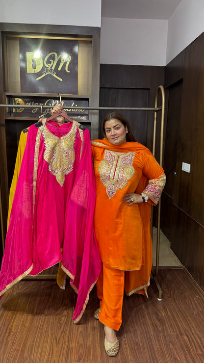 Anisha (Cotton Silk Suit)