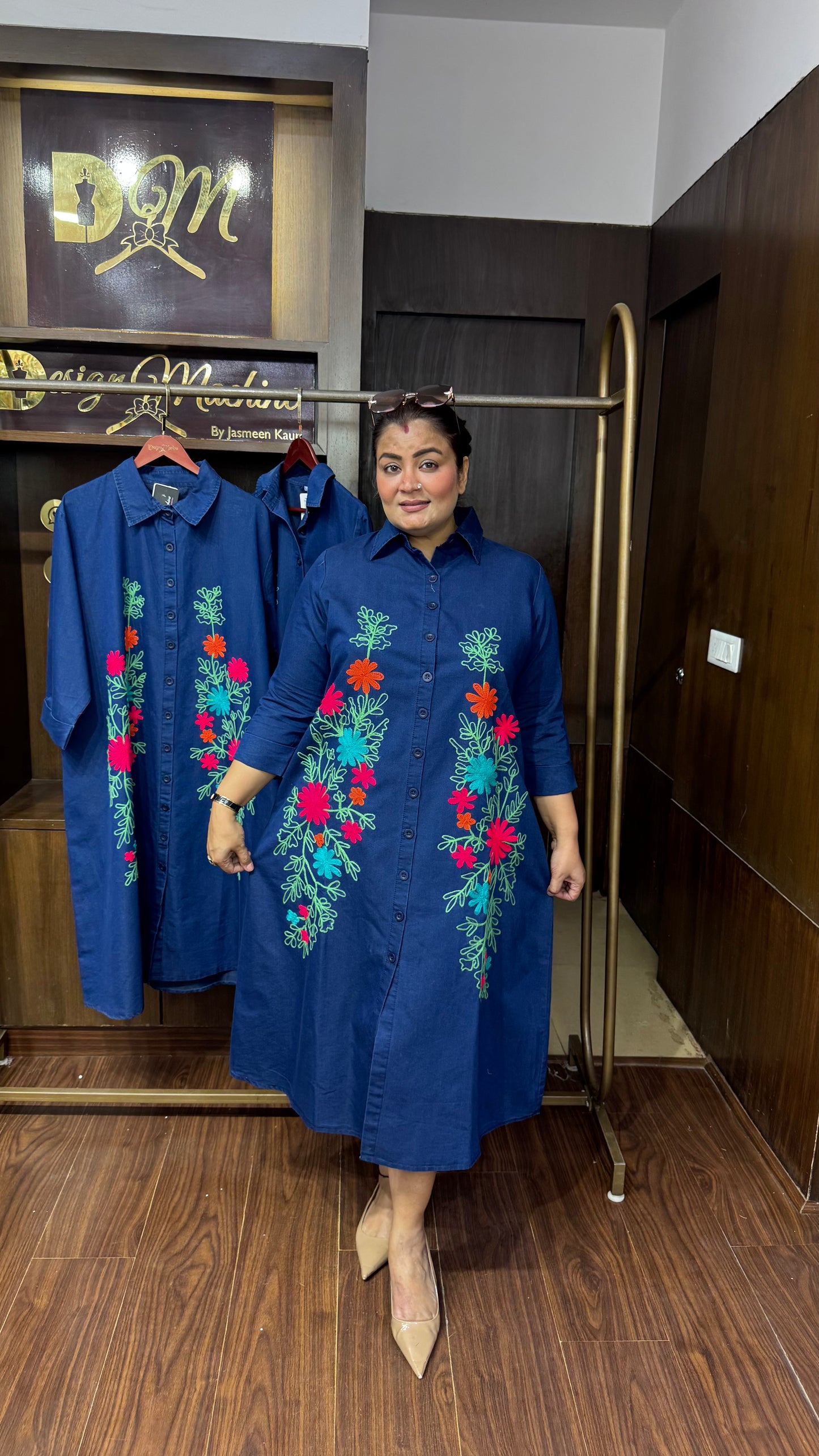 Ridha (Denim Dress)