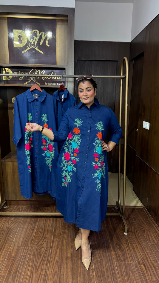 Ridha (Denim Dress)