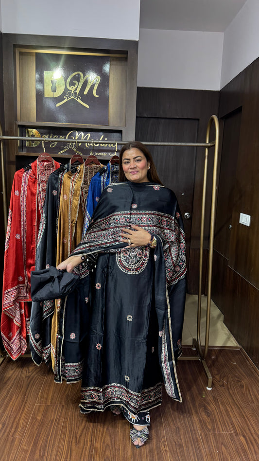 Ayesha (Gajji Silk Unstitch Suit)
