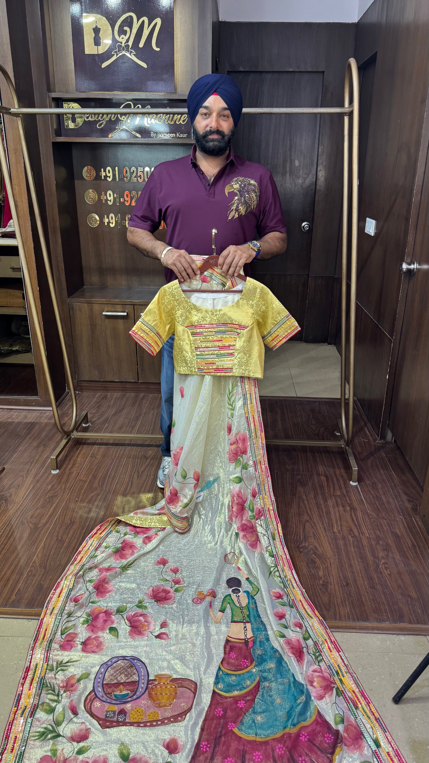 Shimmer Tissue (Saree)