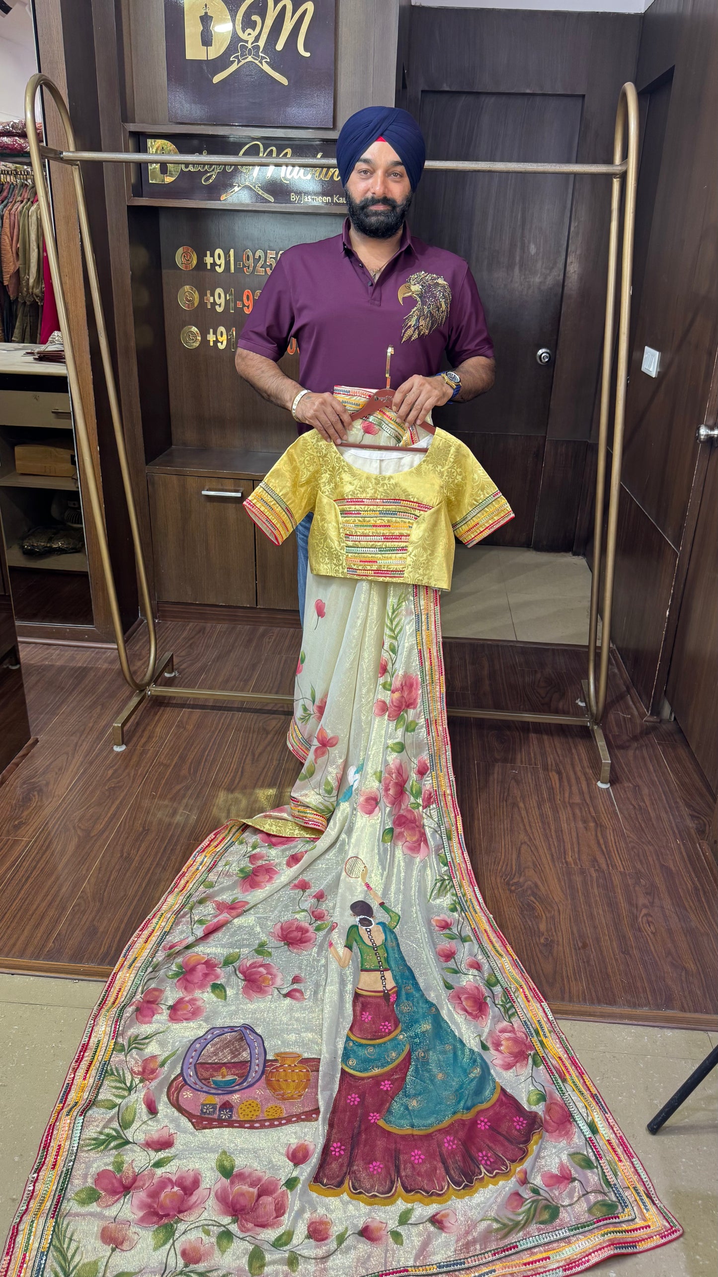 Shimmer Tissue (Saree)