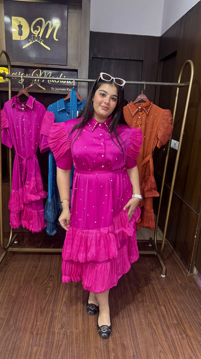 Imported Fabric Birthday Dress