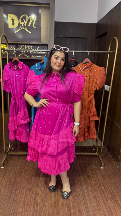 Imported Fabric Birthday Dress