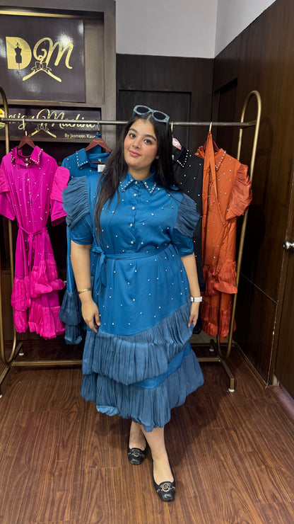 Imported Fabric Birthday Dress