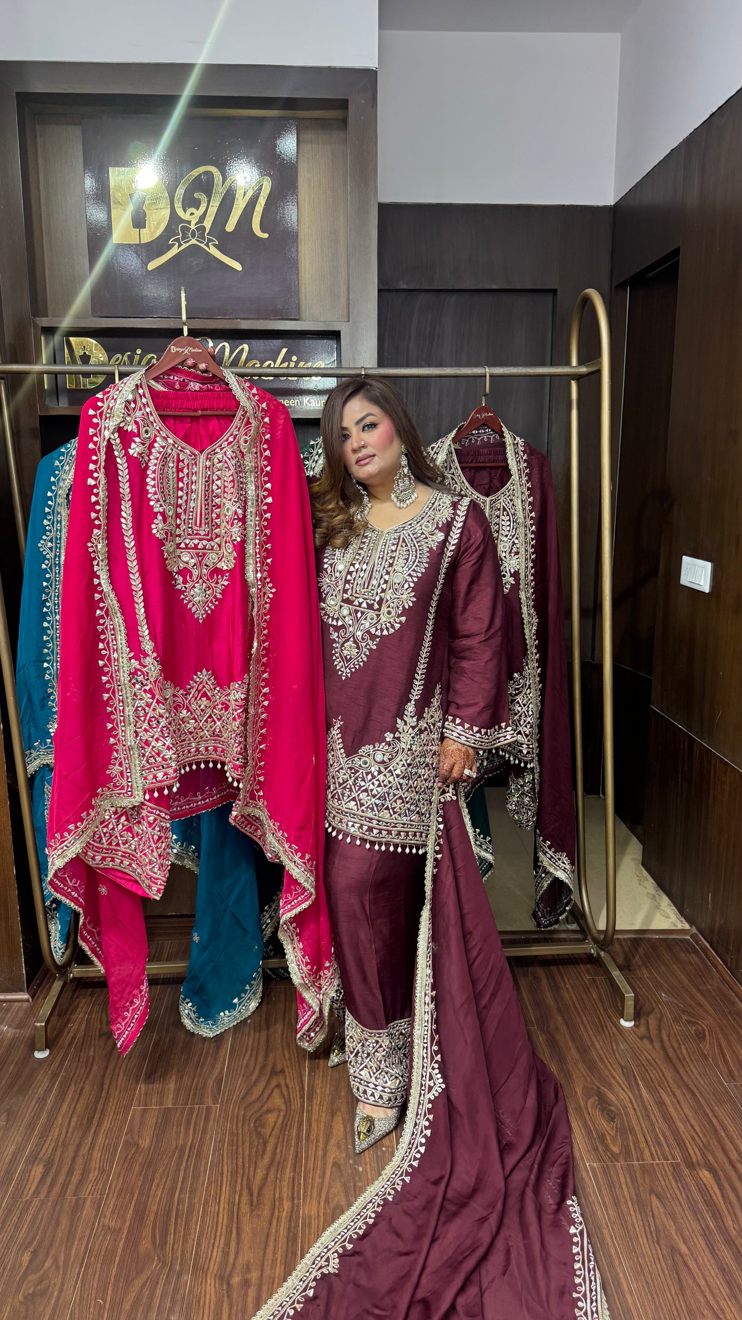 Zareen Pure Raw Silk Farshi Salwar Suit