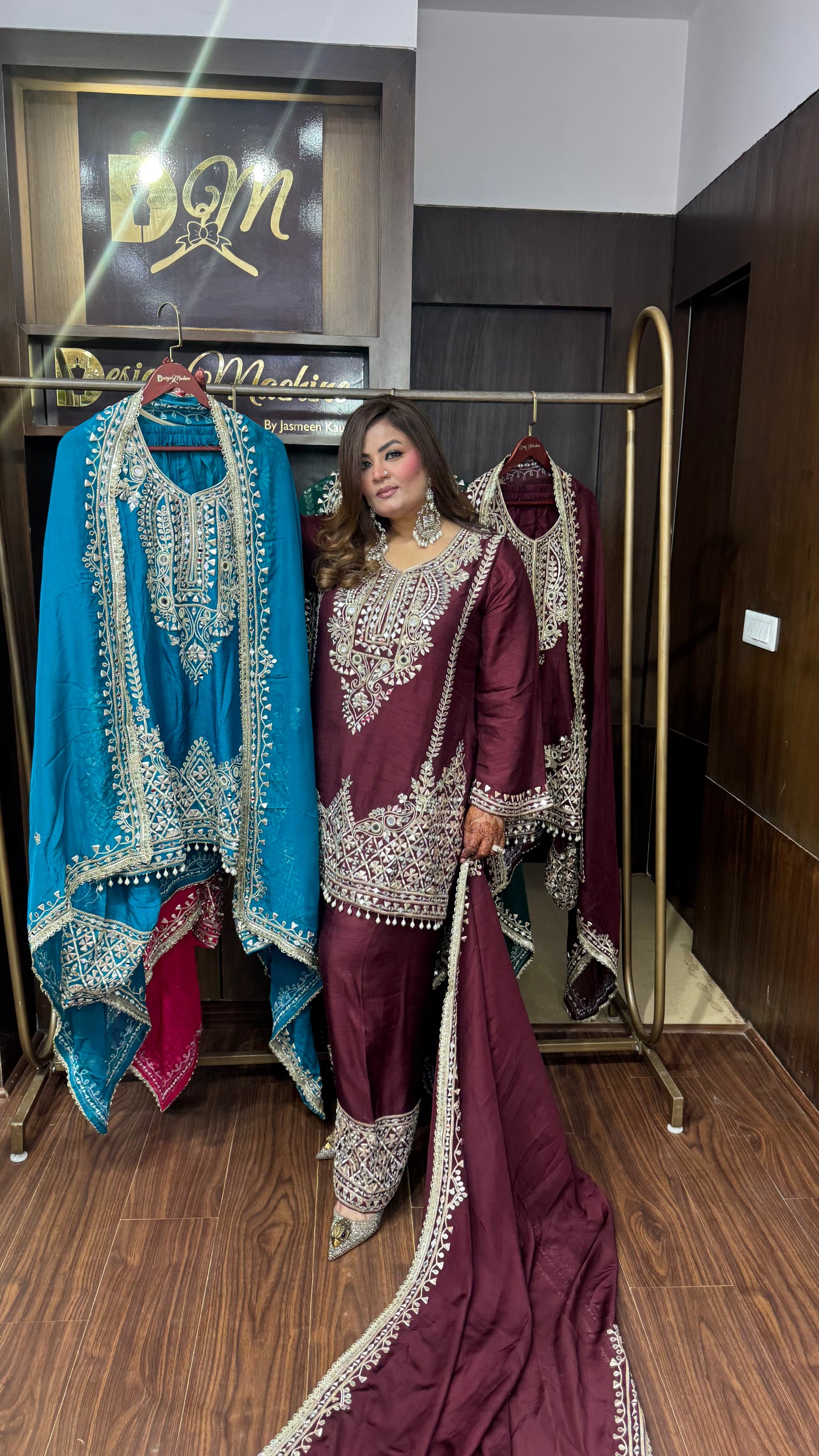 Zareen Pure Raw Silk Farshi Salwar Suit