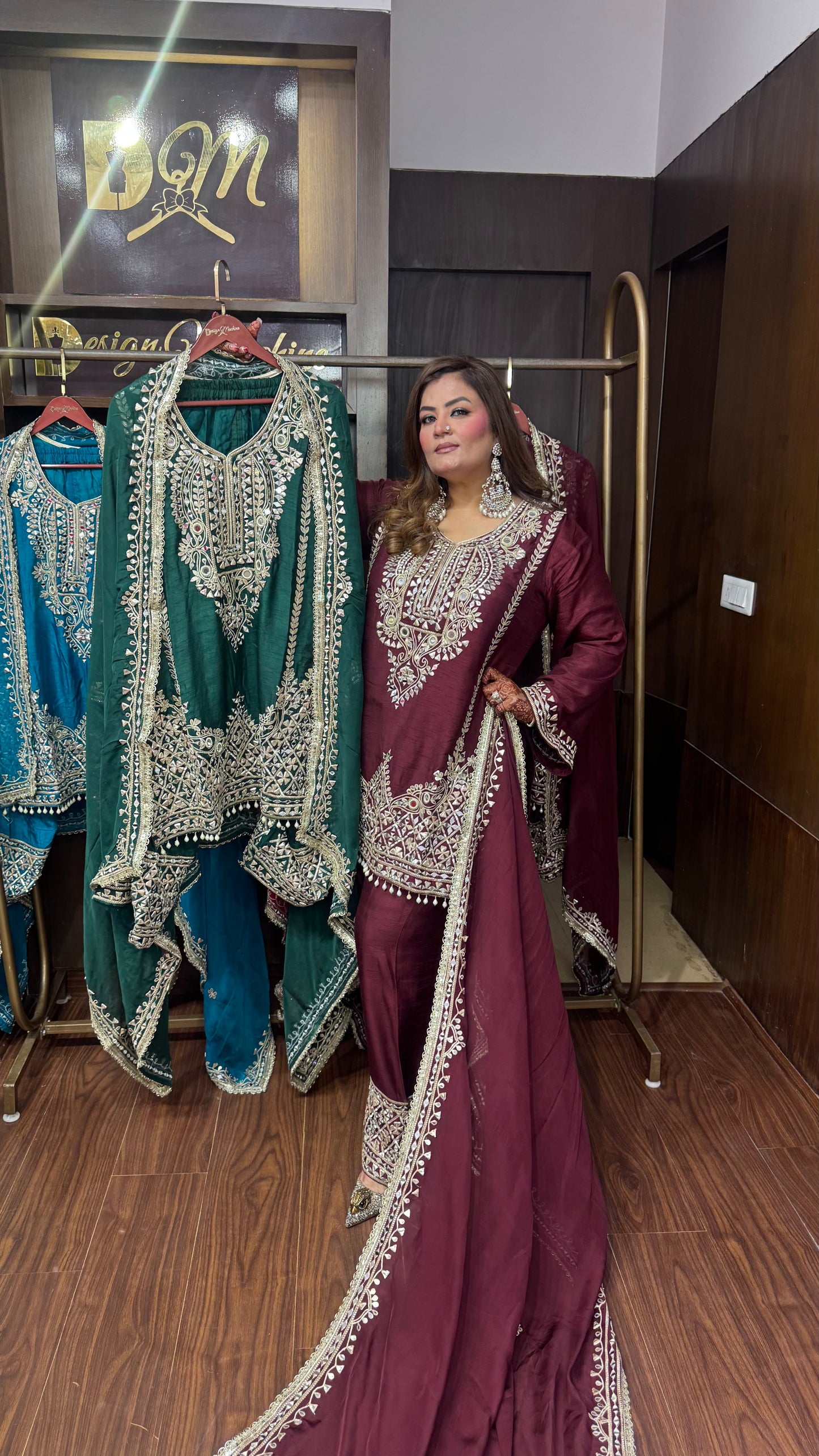 Zareen Pure Raw Silk Farshi Salwar Suit
