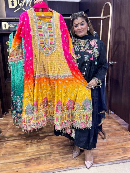 Moonlit Anarkali