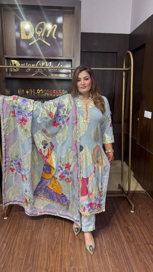 Elvanya Georgette Suit