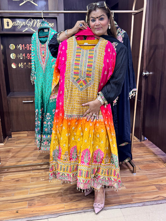 Moonlit Anarkali