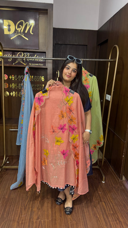 Ridhira (Malmal Cotton Unstitch Suit)