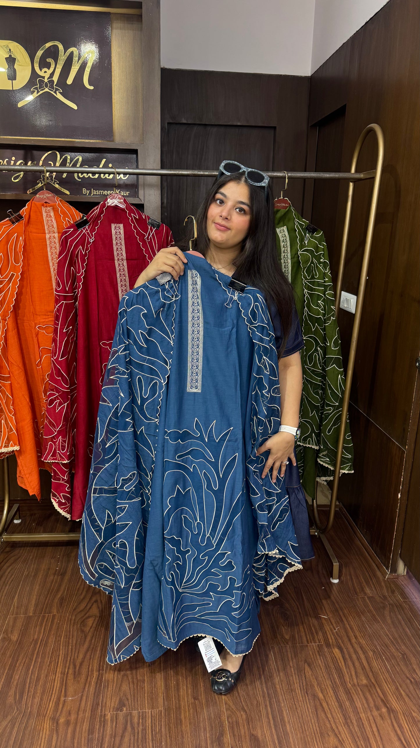 Aarvika (Cotton Unstitch Suit)