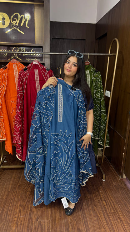 Aarvika (Cotton Unstitch Suit)