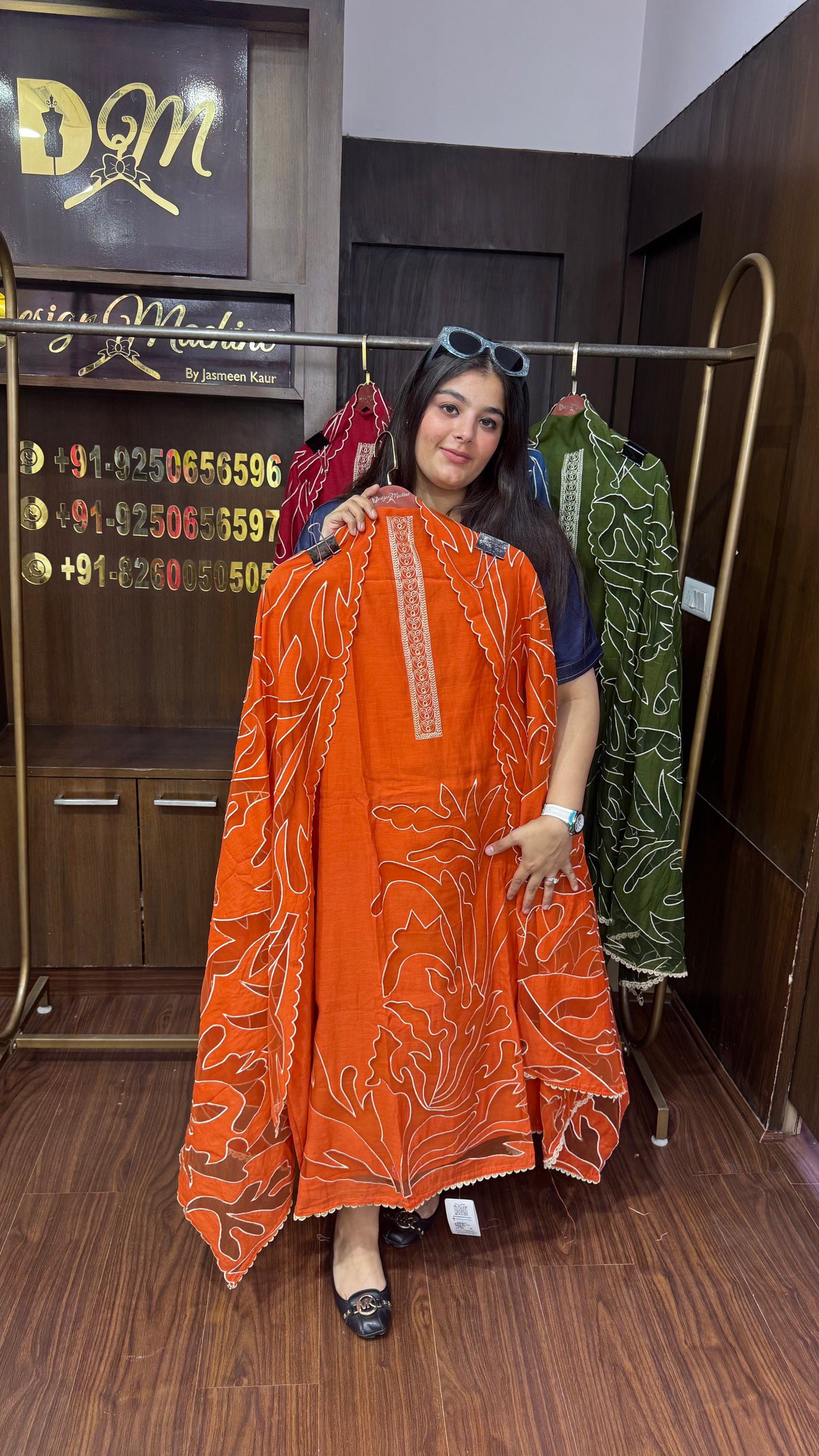 Aarvika (Cotton Unstitch Suit)