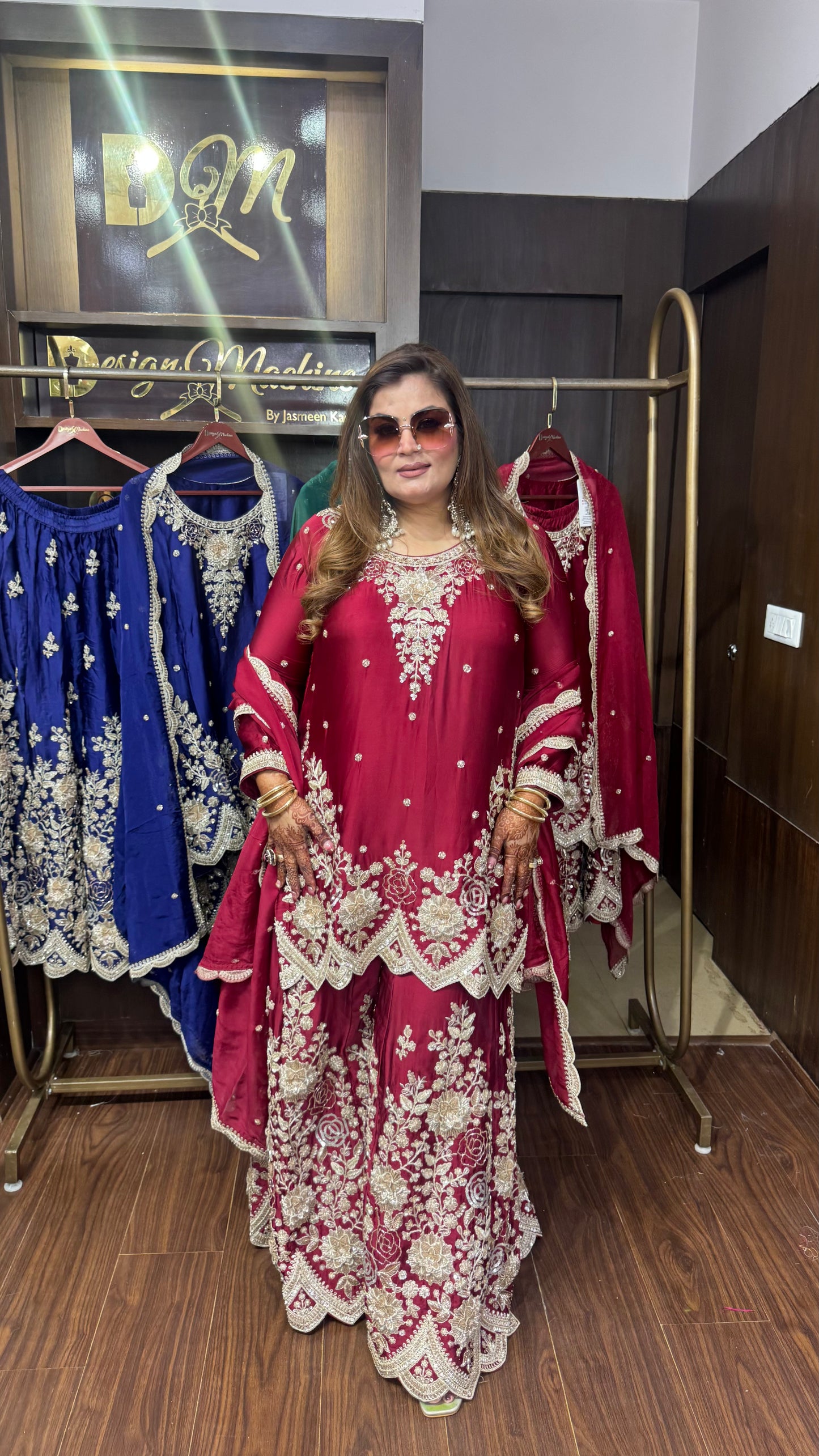 Inara Pure Silk Sharara Suit