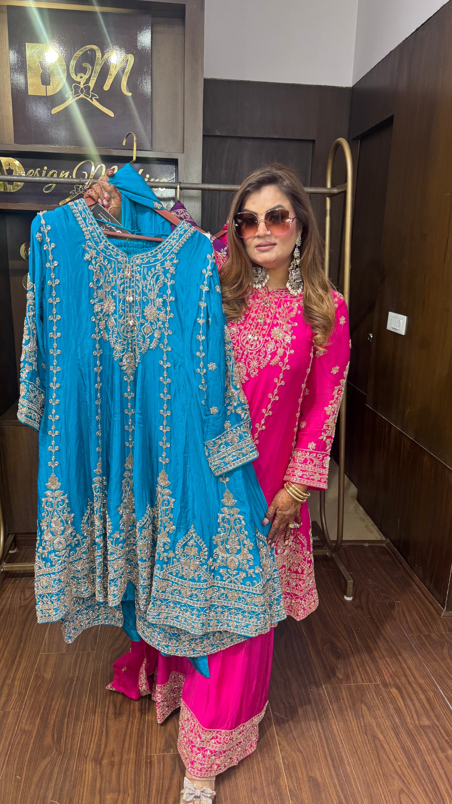 Amayra Pure Chunon Anarkali Suit