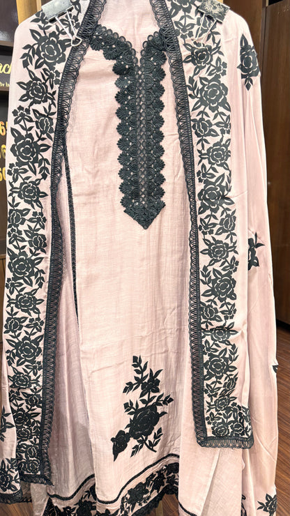 Zareen (Malmal Cotton Unstitch Suit)