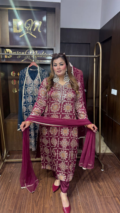 Vamika Gajji Silk Suit