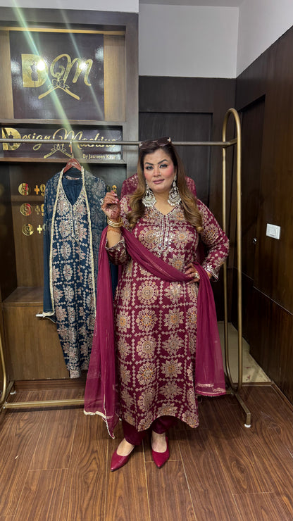 Vamika Gajji Silk Suit