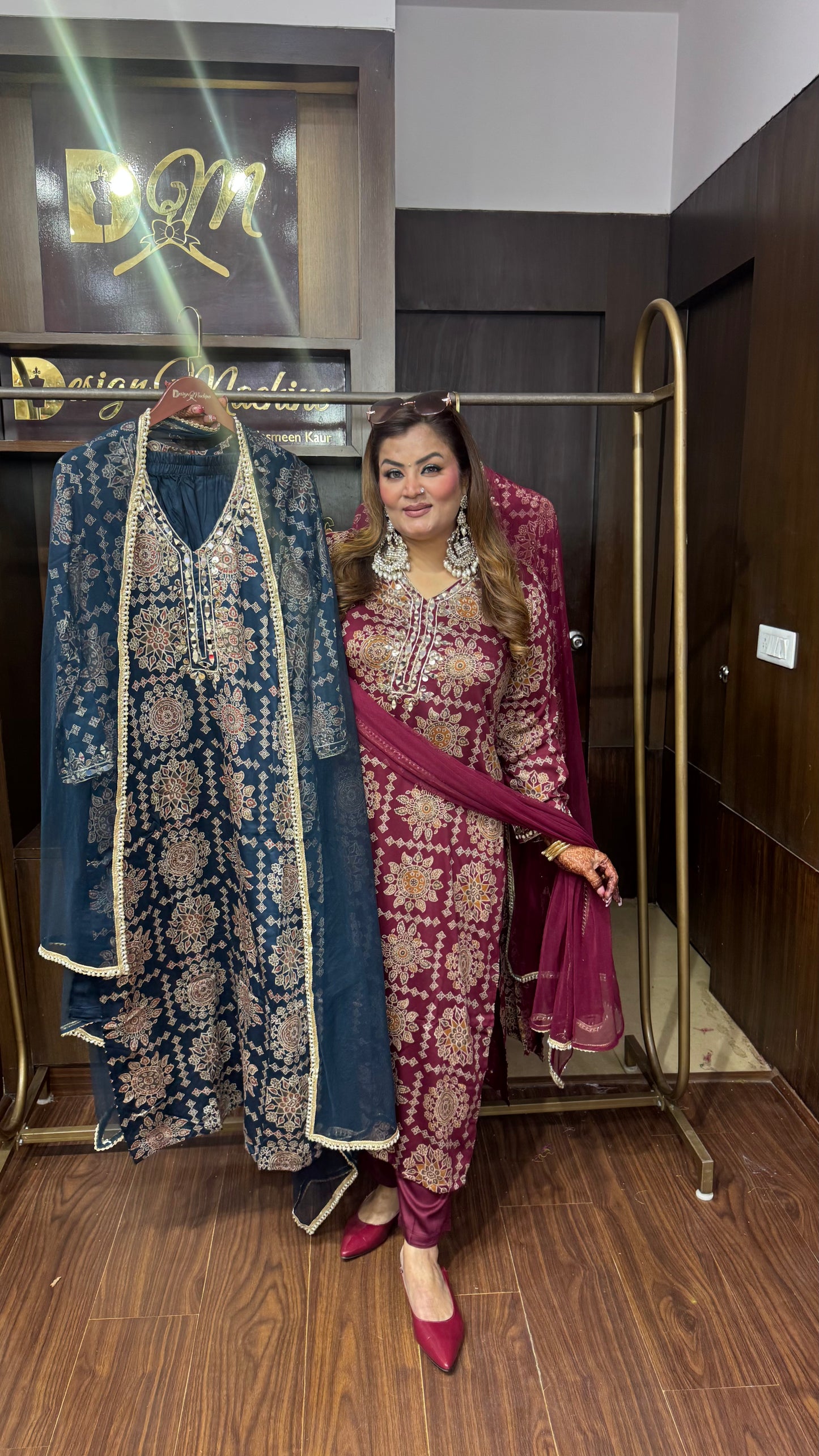Vamika Gajji Silk Suit