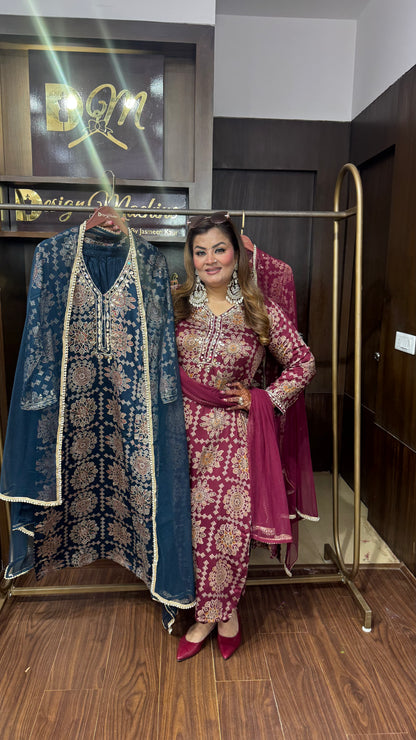 Vamika Gajji Silk Suit