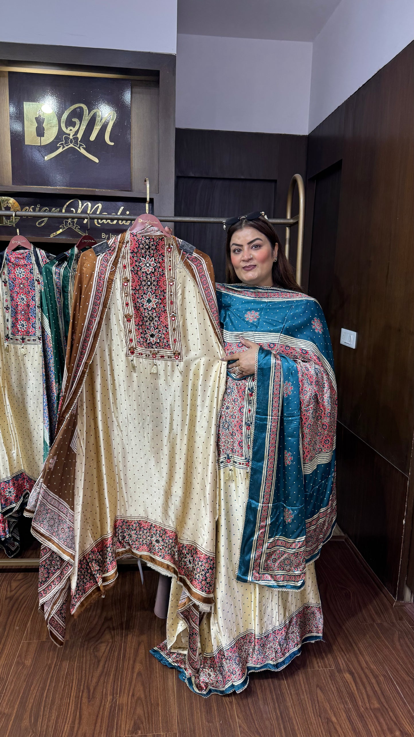 Zareen Gajji Silk Suit
