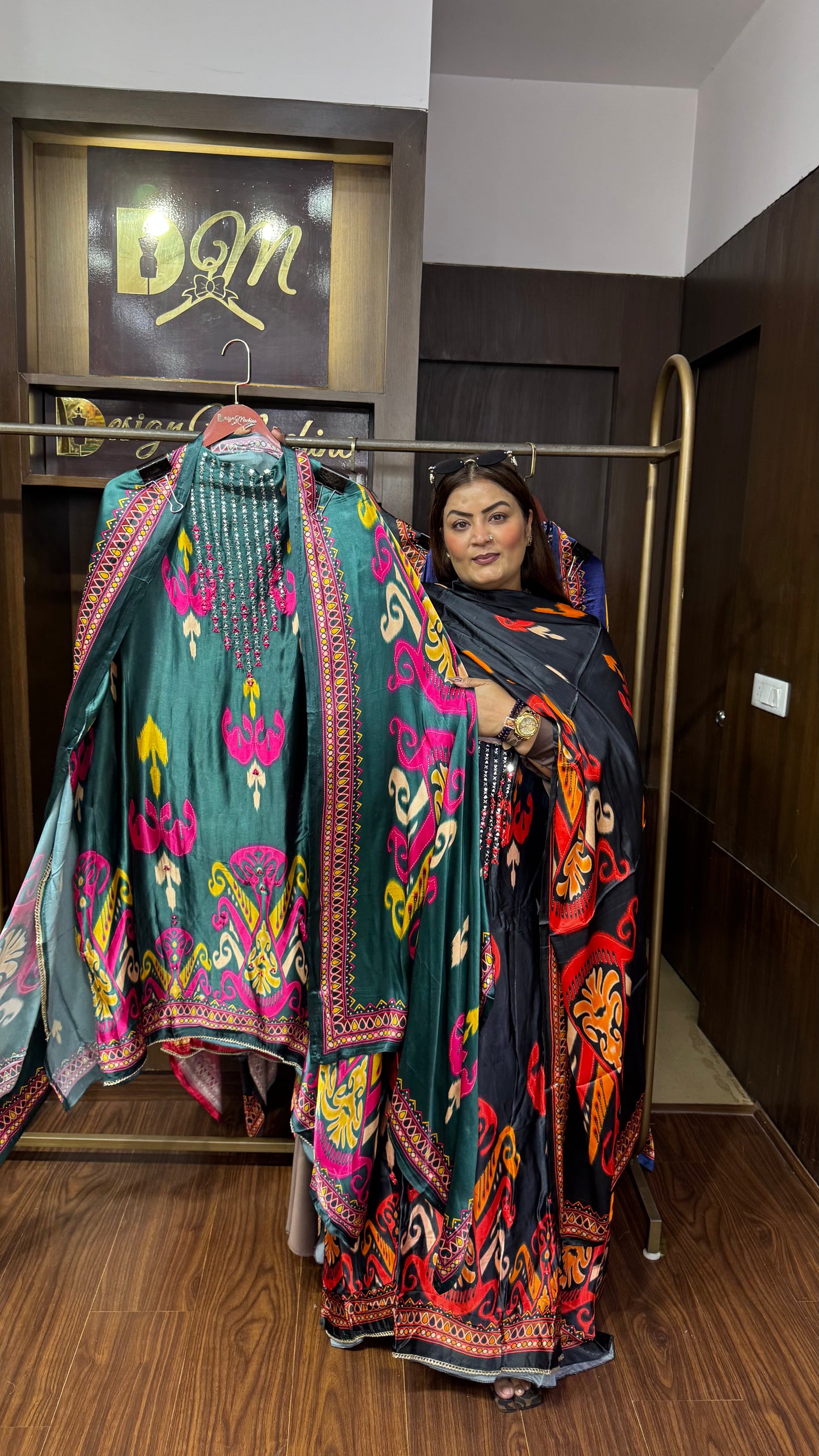 Mehr Gajji Silk Suit