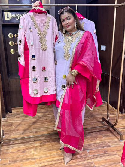 Saanjh Crepe Suits
