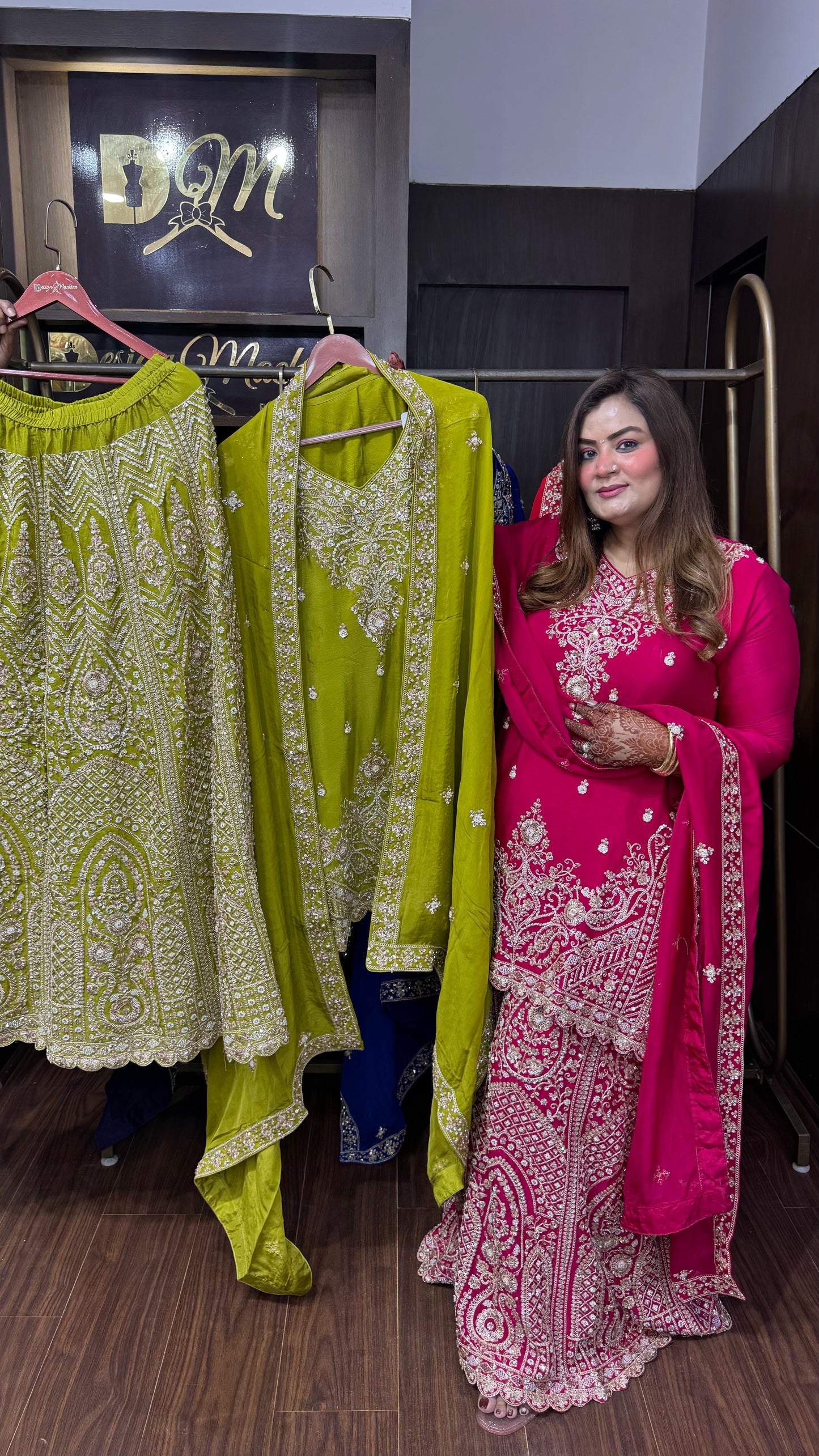 Aashvini Pure Chunon Sharara Suit