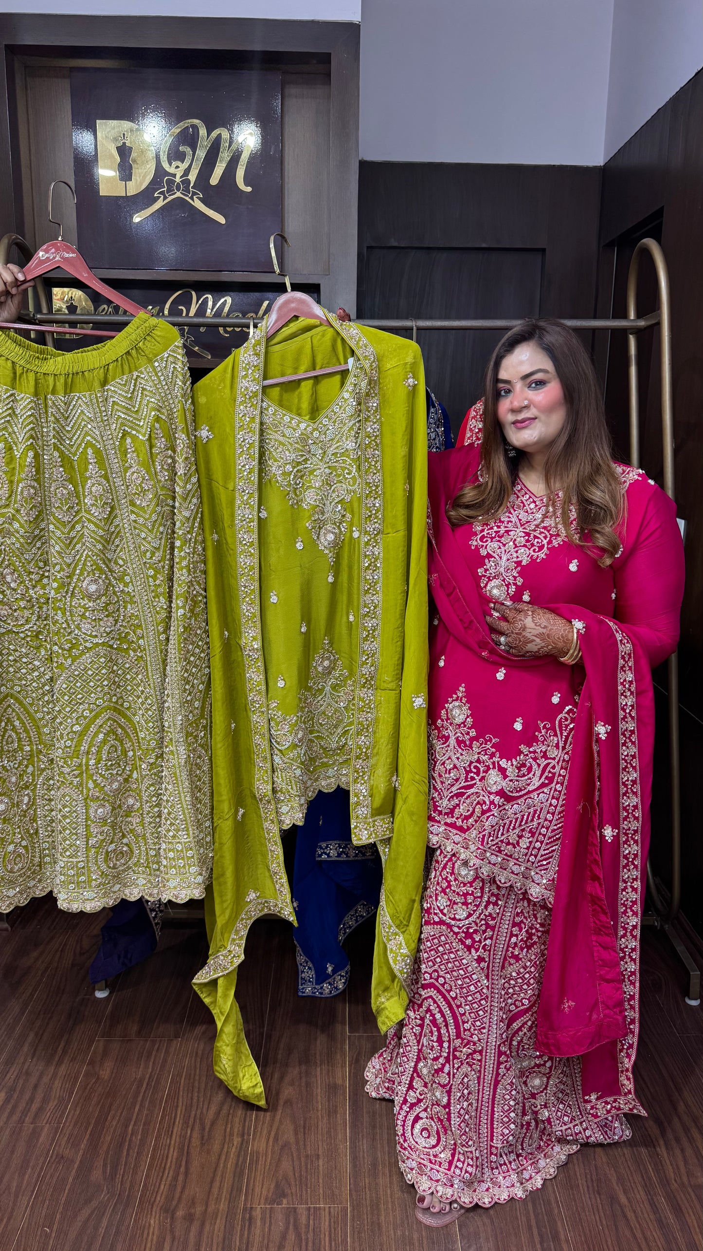 Aashvini Pure Chunon Sharara Suit