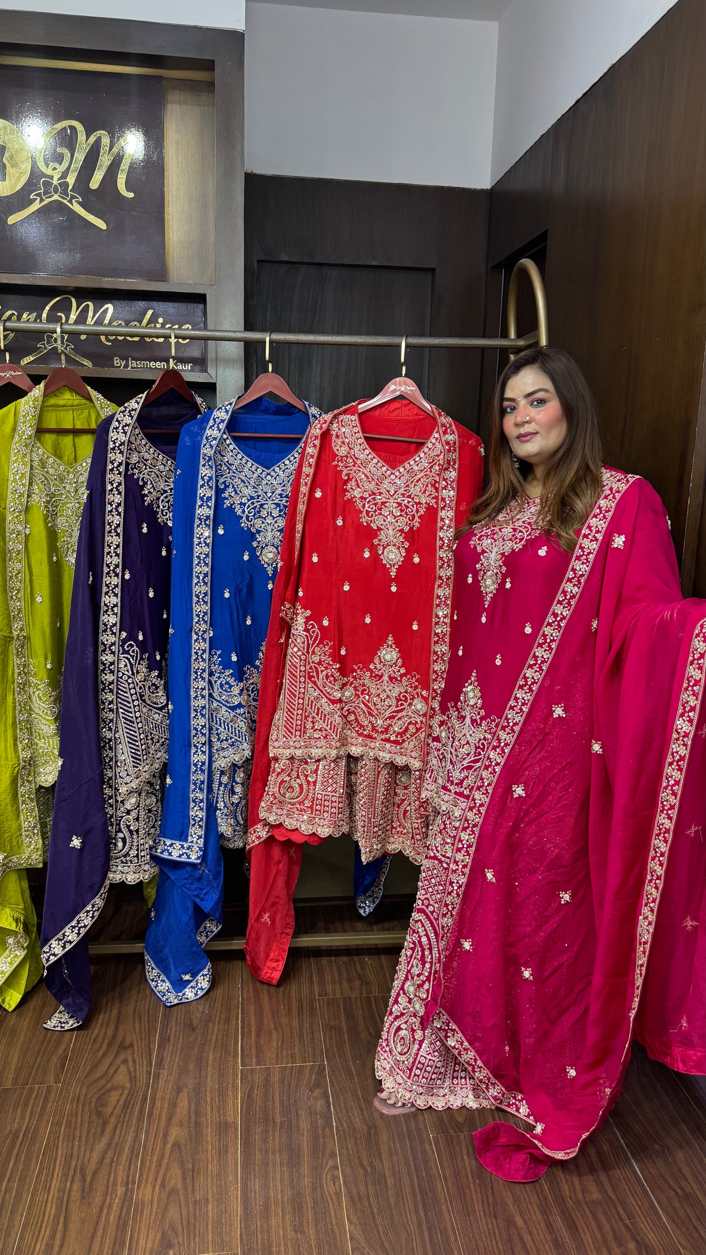 Aashvini Pure Chunon Sharara Suit