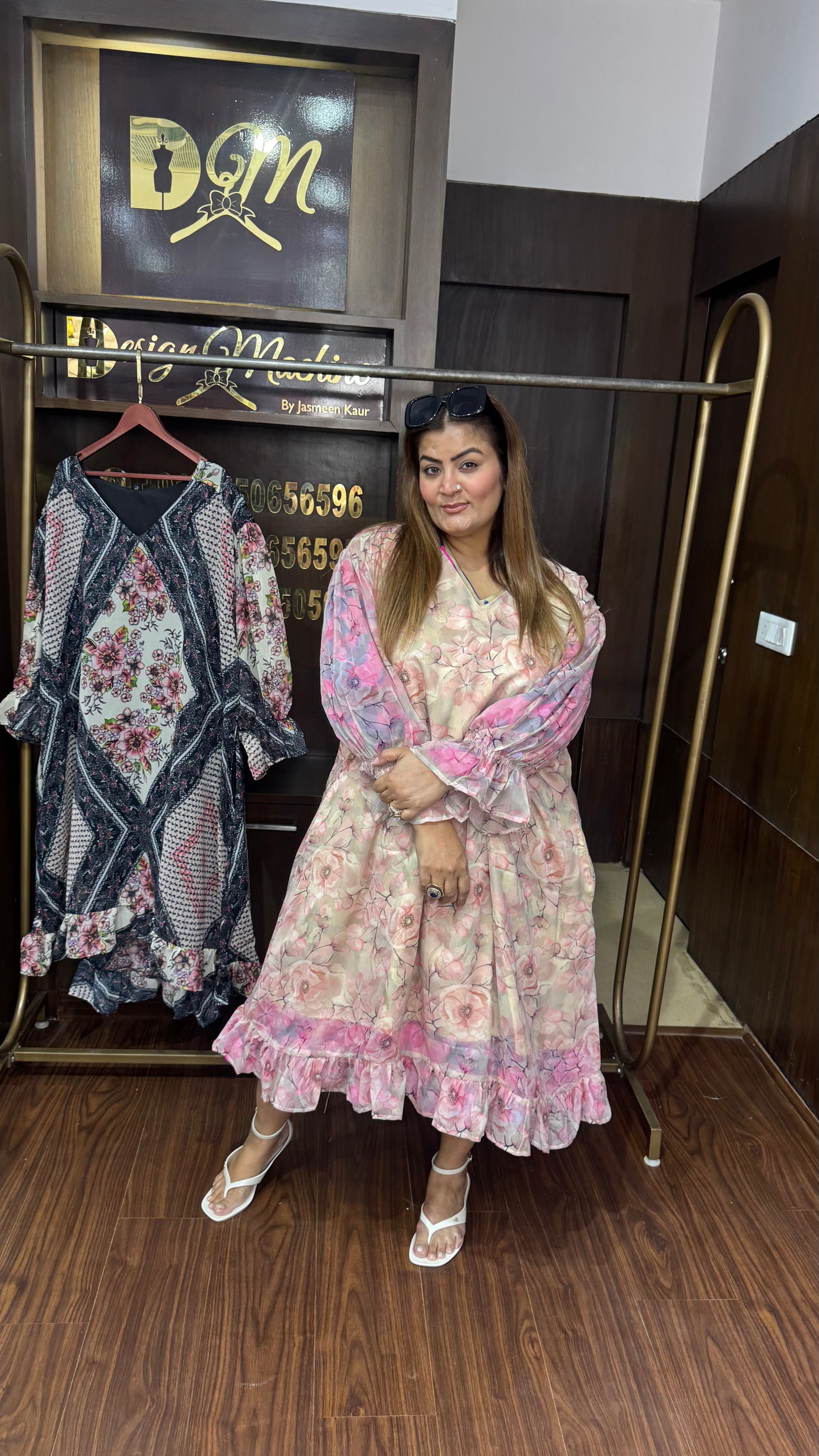 Lavya (Shifon Fabric Dress)