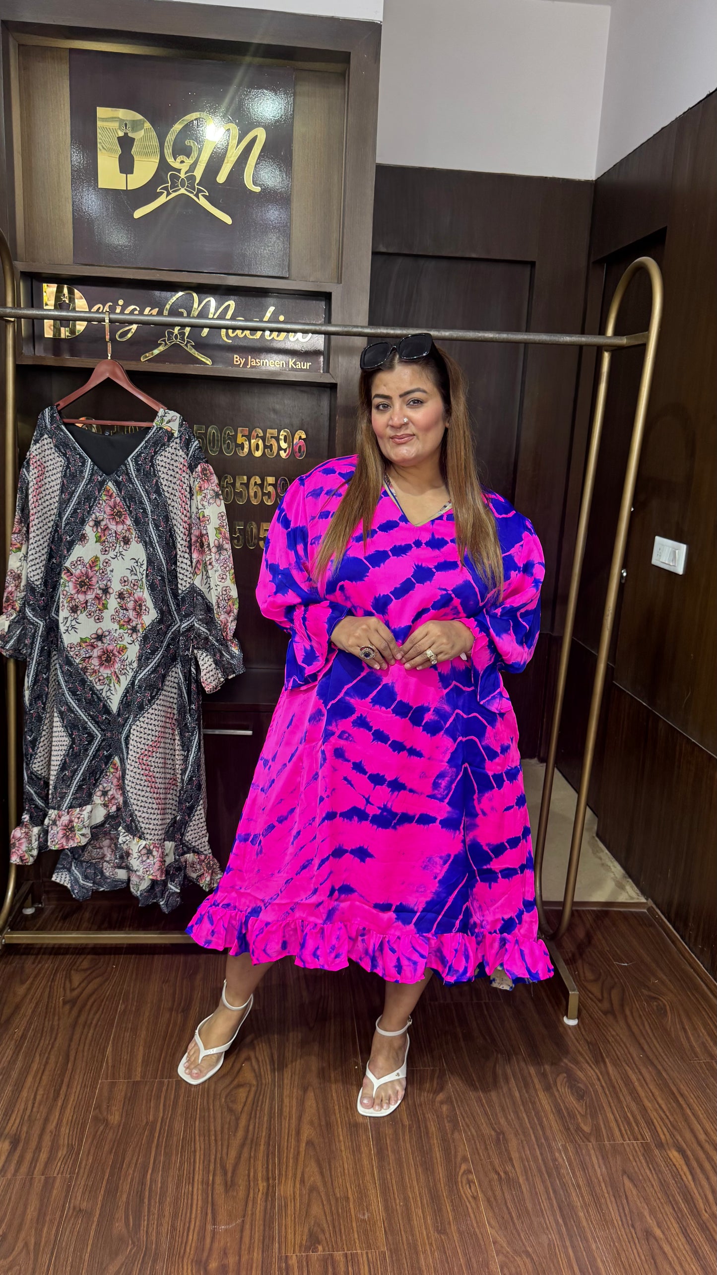 Lavya (Shifon Fabric Dress)