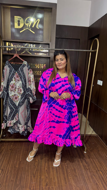 Lavya (Shifon Fabric Dress)