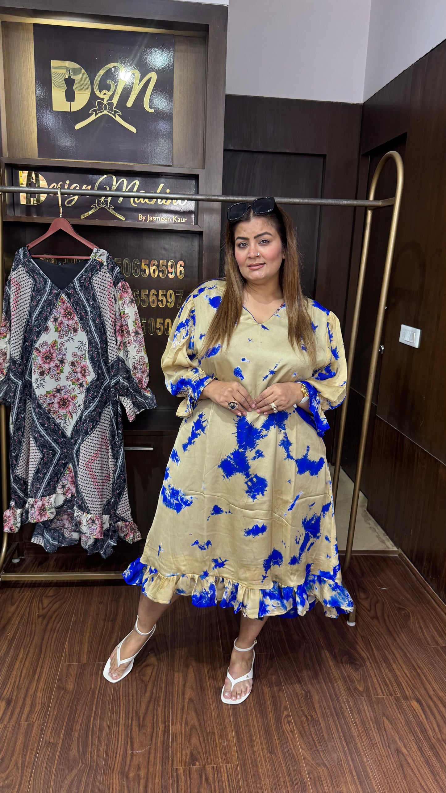 Lavya (Shifon Fabric Dress)