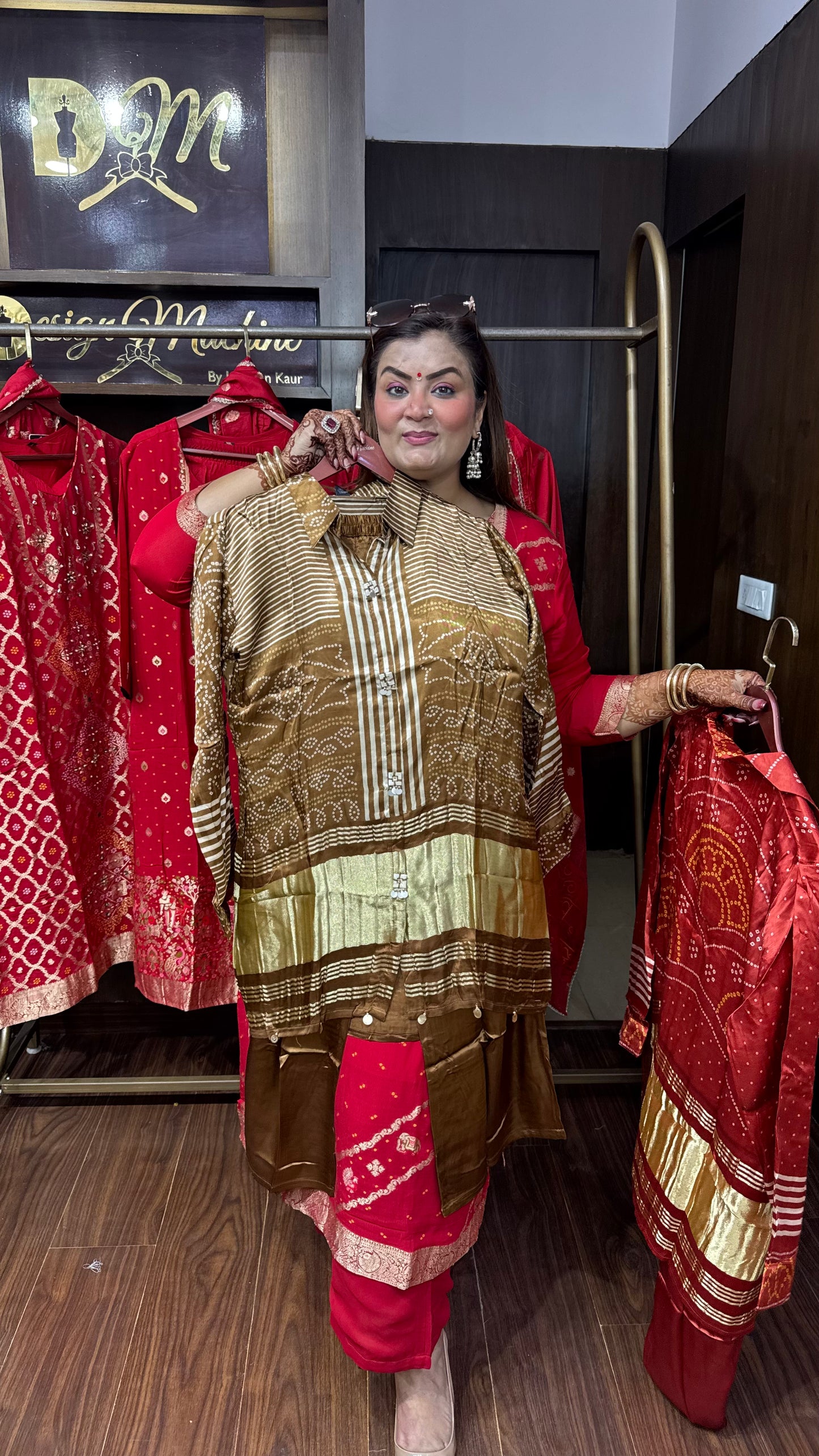 Zohaira Gajji Silk Co-ord Set