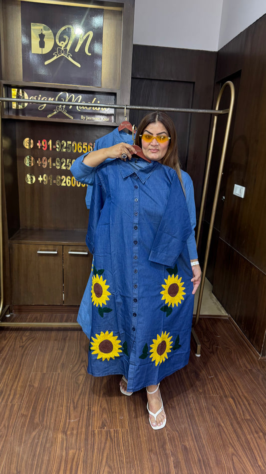 Nayla (Denim Dress)