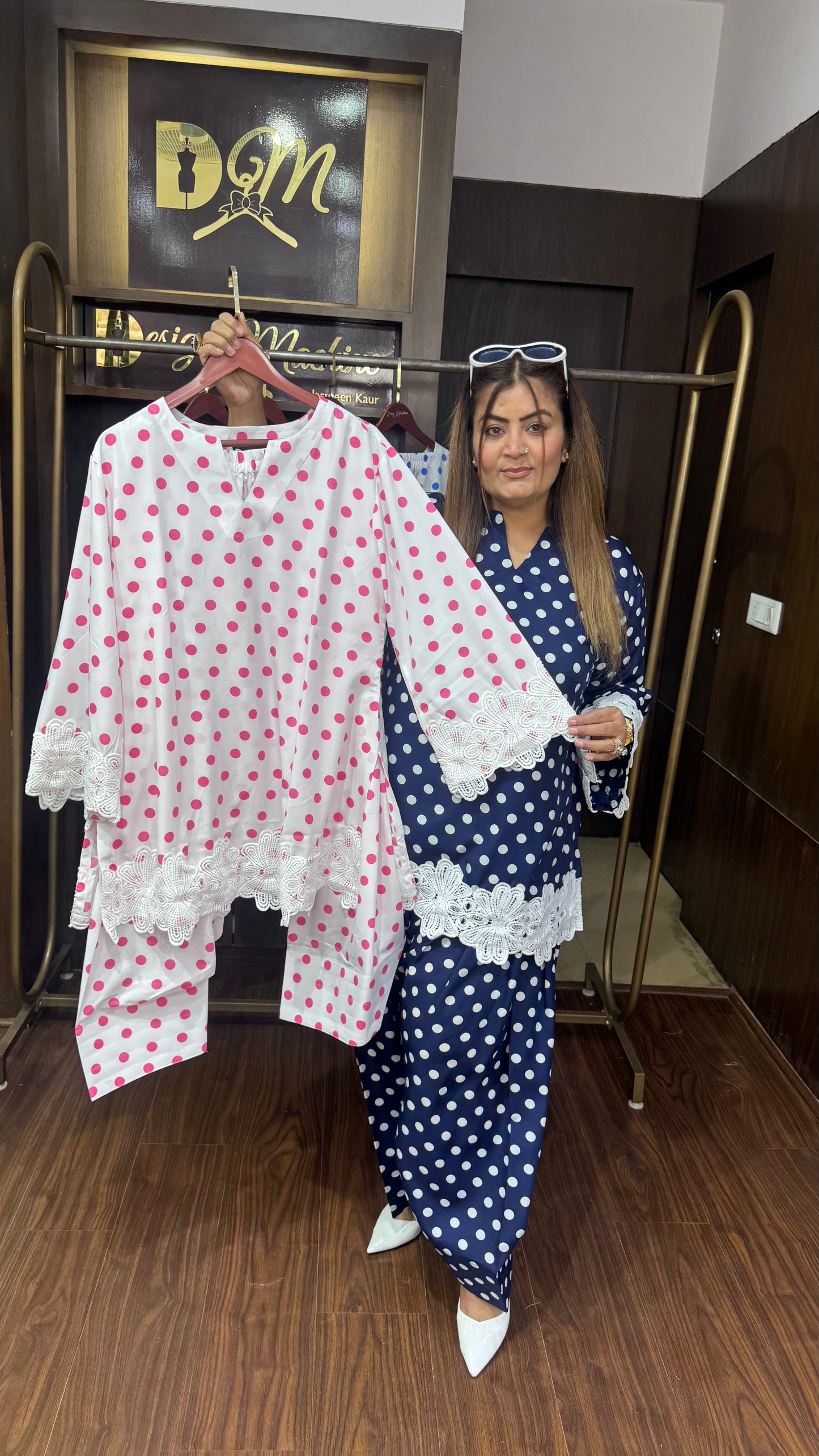 Lavya (Crepe Fabric Farshi Salwar Cordset)