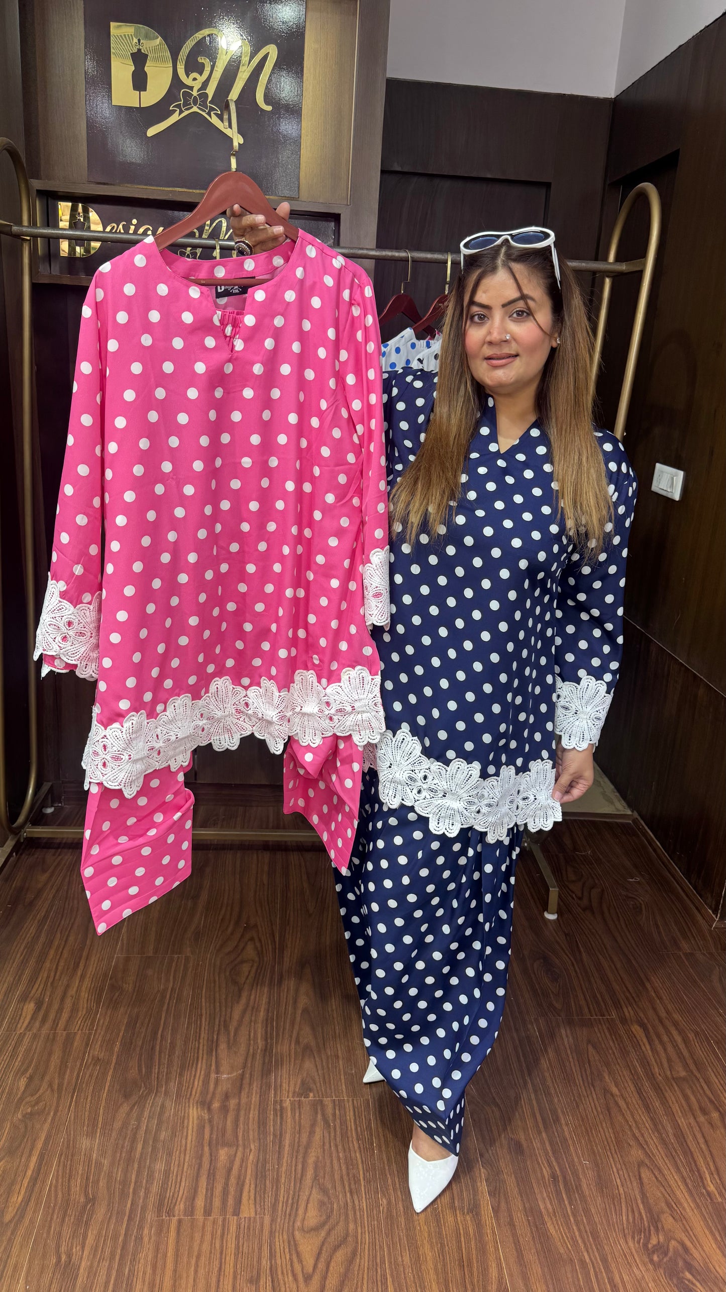 Lavya (Crepe Fabric Farshi Salwar Cordset)