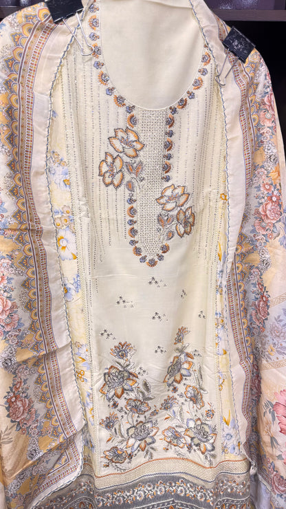 Ayera (Cotton Unstitch Suit)