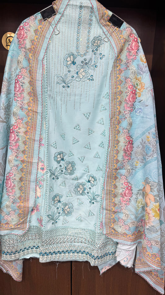 Ayera (Cotton Unstitch Suit)