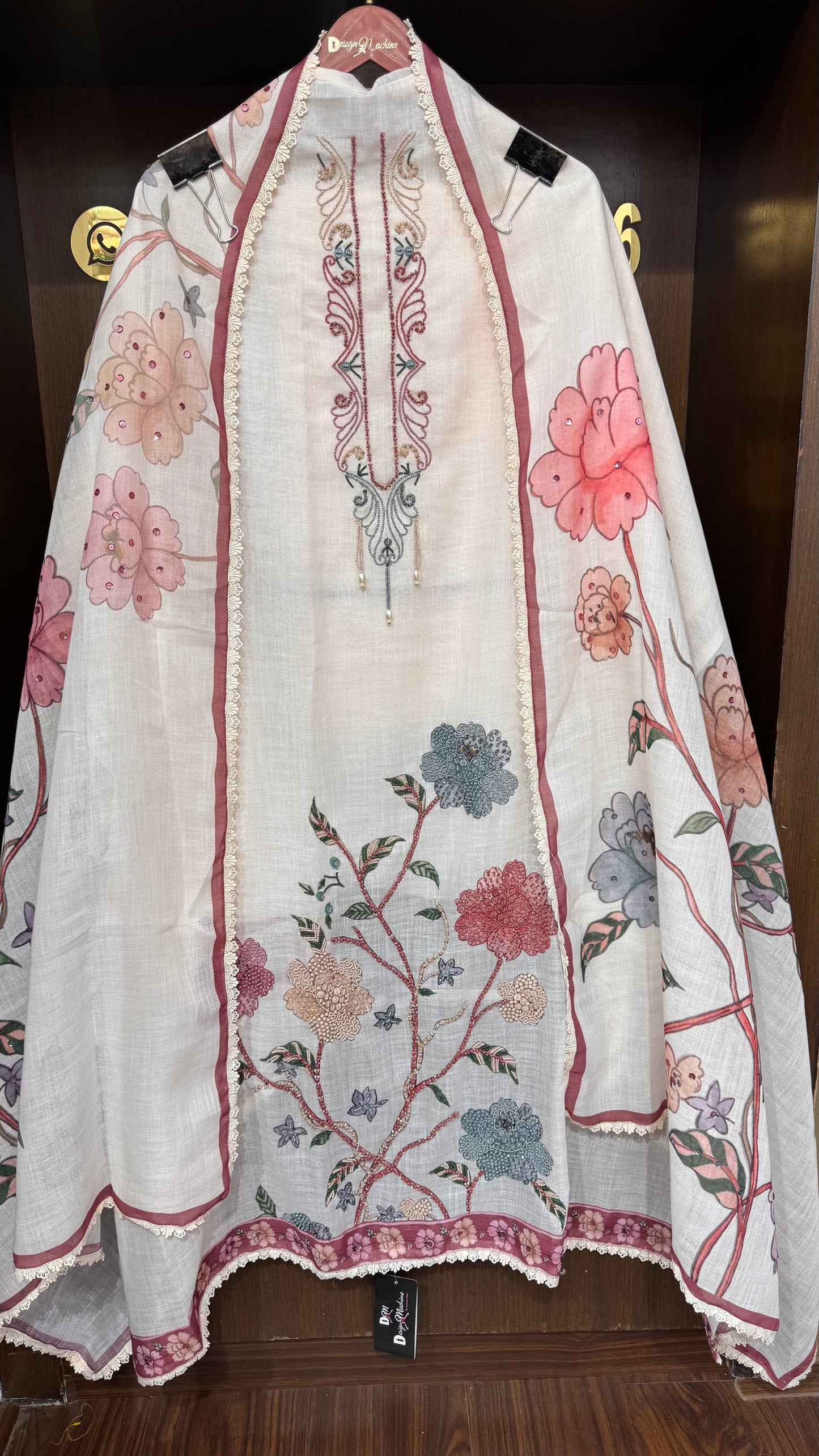 Meera (Cotton Unstitch Suit)