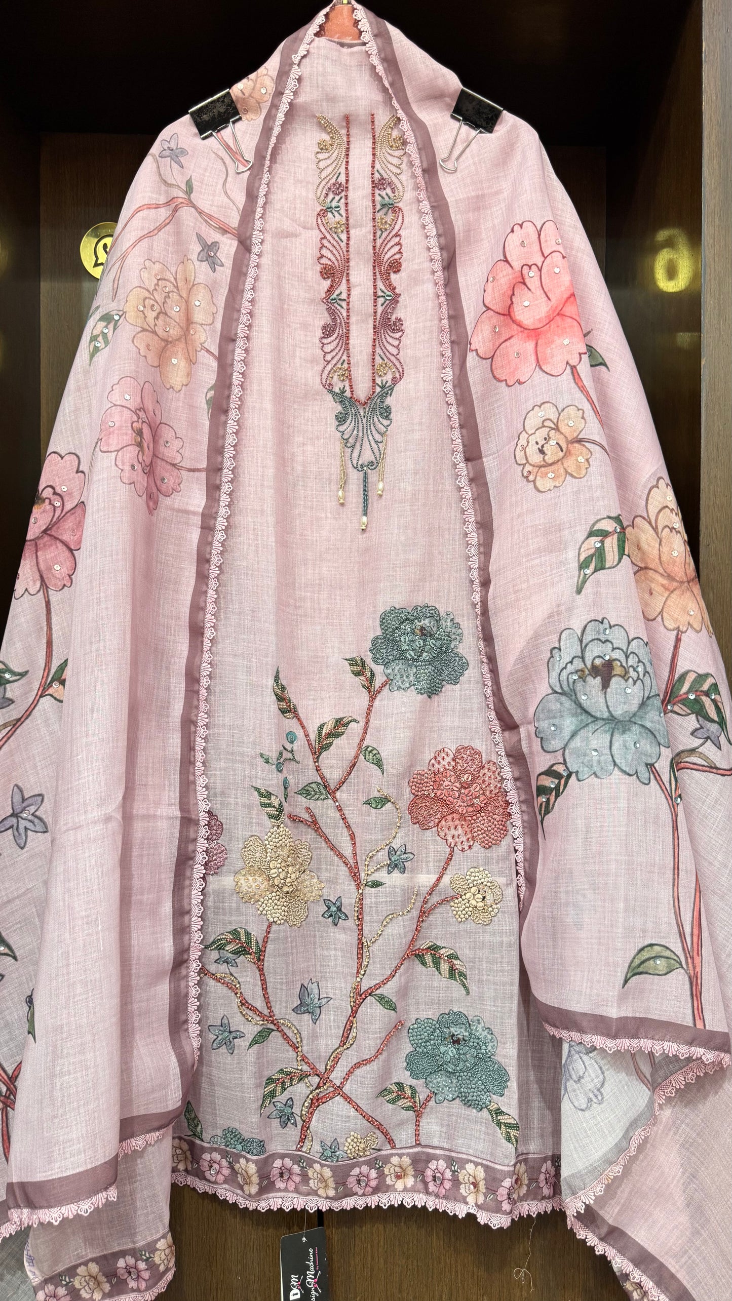 Meera (Cotton Unstitch Suit)