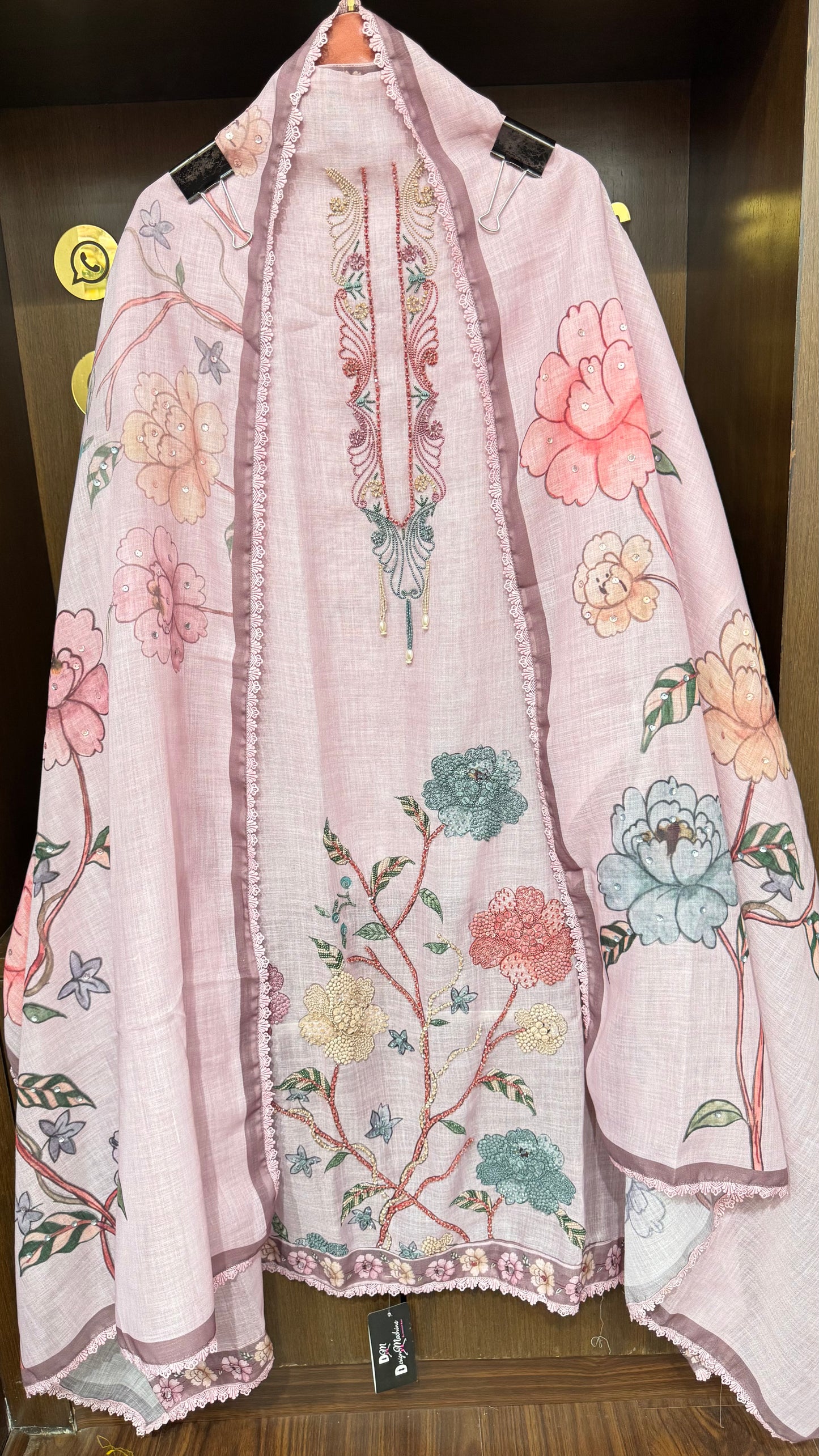 Meera (Cotton Unstitch Suit)
