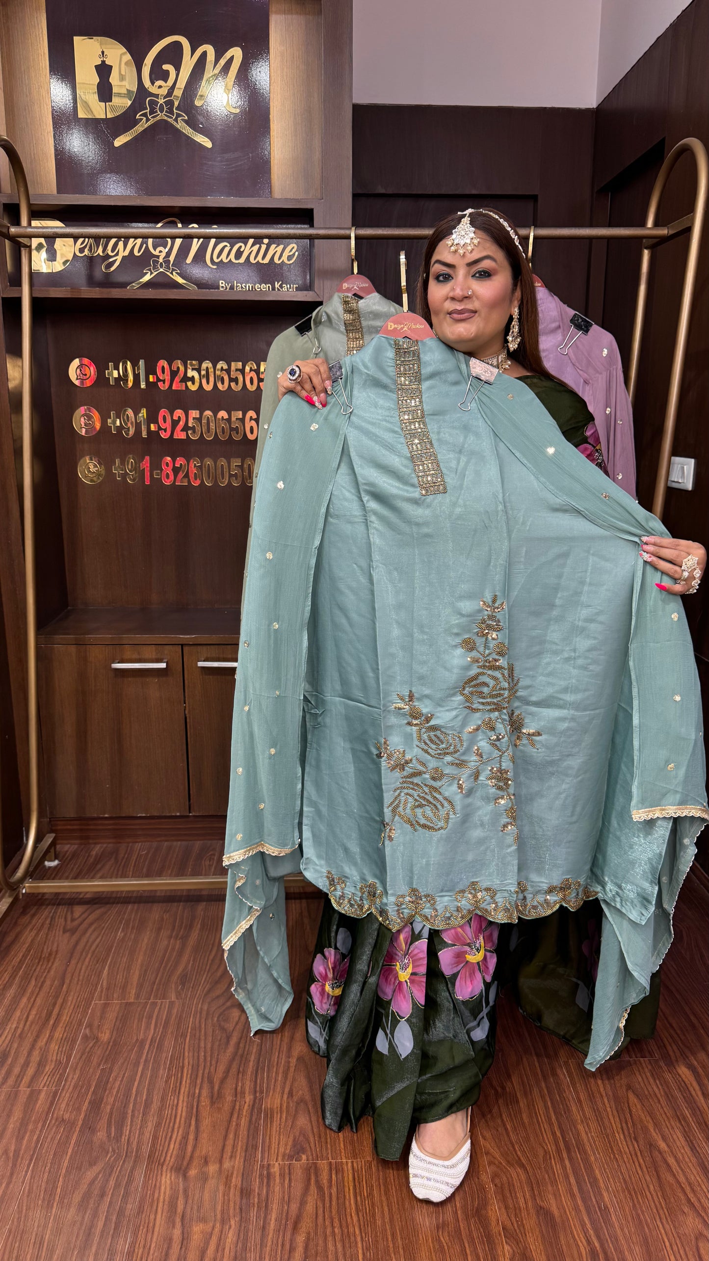 Surmayi (Glass Tissue Unstitch Suit)