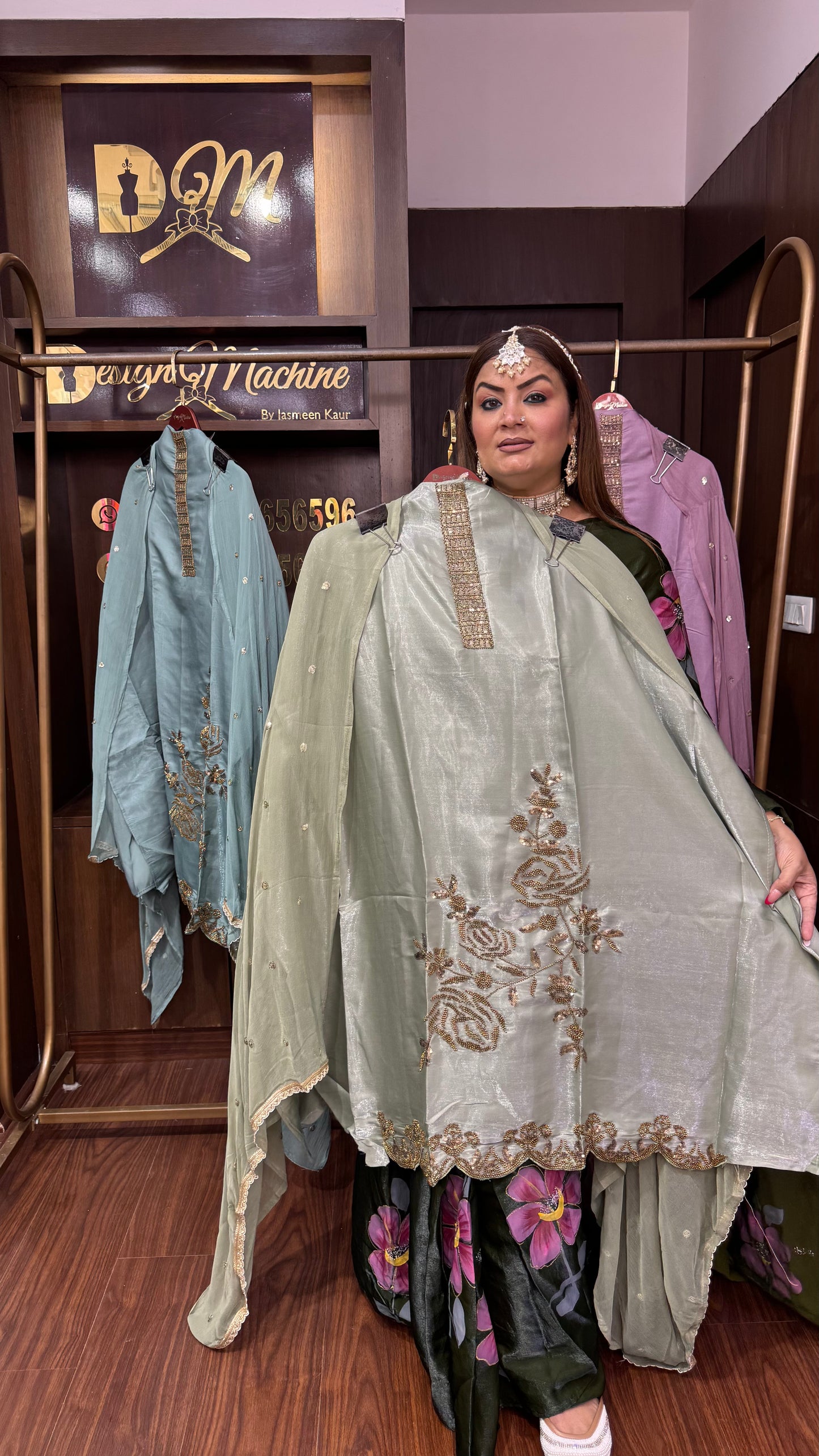 Surmayi (Glass Tissue Unstitch Suit)