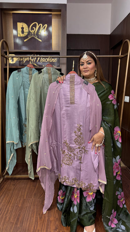 Surmayi (Glass Tissue Unstitch Suit)