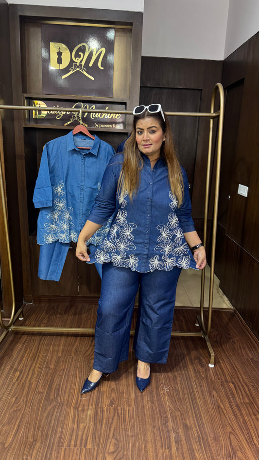 Inaya (Denim Cordset)