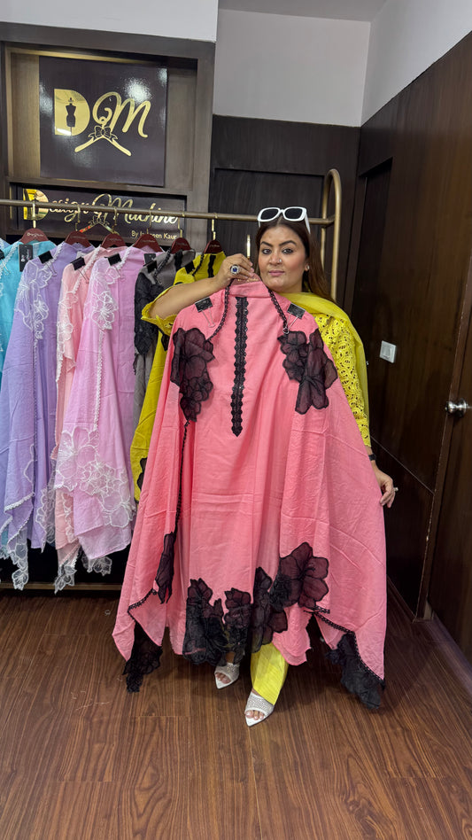 Saira (Malmal Cotton Unstitch Suit)